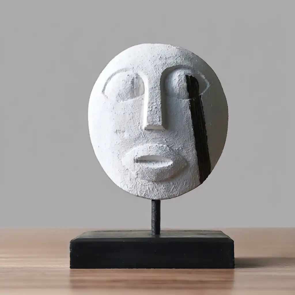 Ancient Wisdom Wooden Carved Decorative Ornaments - Timor Tribal Decorative Mask Home & Garden > Decor > Artwork > Sculptures & Statues > Wooden Carved Decorative Ornaments > Timor Tribal Decorative Masks emmy-jane-boutique.myshopify.com