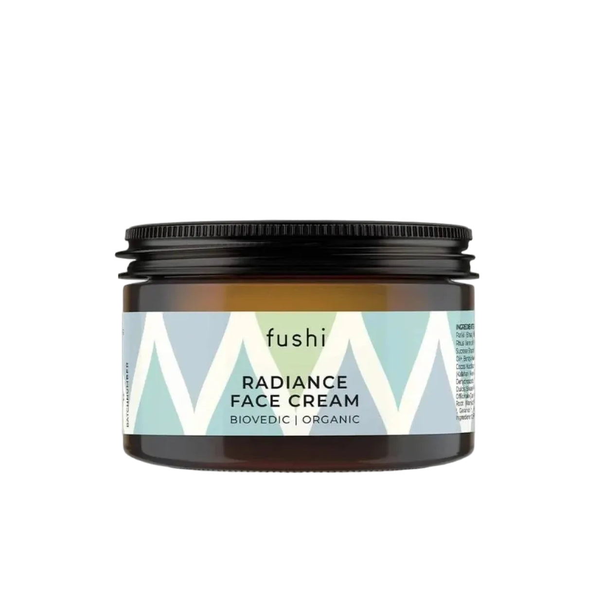 Fushi Radiance Face Cream jar on a white background