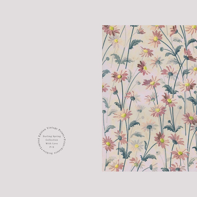 A5 floral greeting card