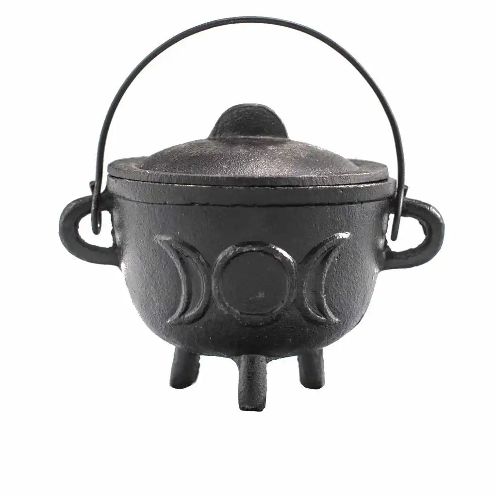 Emmy Jane Cast Iron Cauldron - Small Black Metal Cauldron - 5 Designs & Sizes Home & Garden > Decor > Decorative Bowls > Cast Iron Mini Cauldrons emmy-jane-boutique.myshopify.com