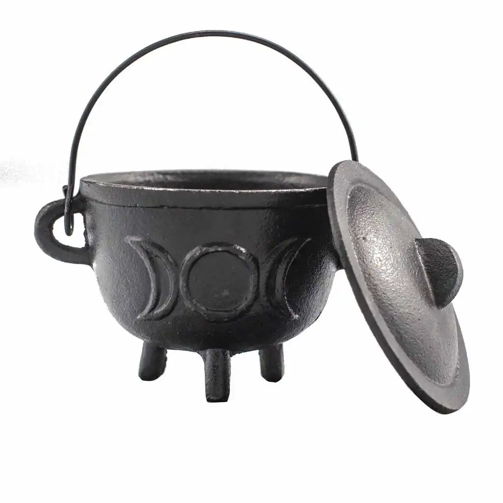Emmy Jane Cast Iron Cauldron - Small Black Metal Cauldron - 5 Designs & Sizes Home & Garden > Decor > Decorative Bowls > Cast Iron Mini Cauldrons emmy-jane-boutique.myshopify.com