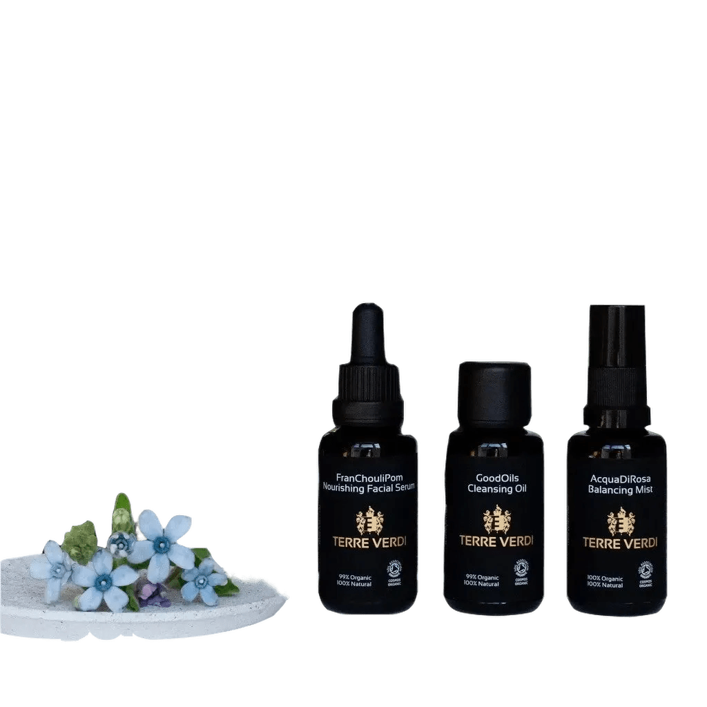 Christmas Gift Set - Luxury Organic Cleansing Toning Moisturising