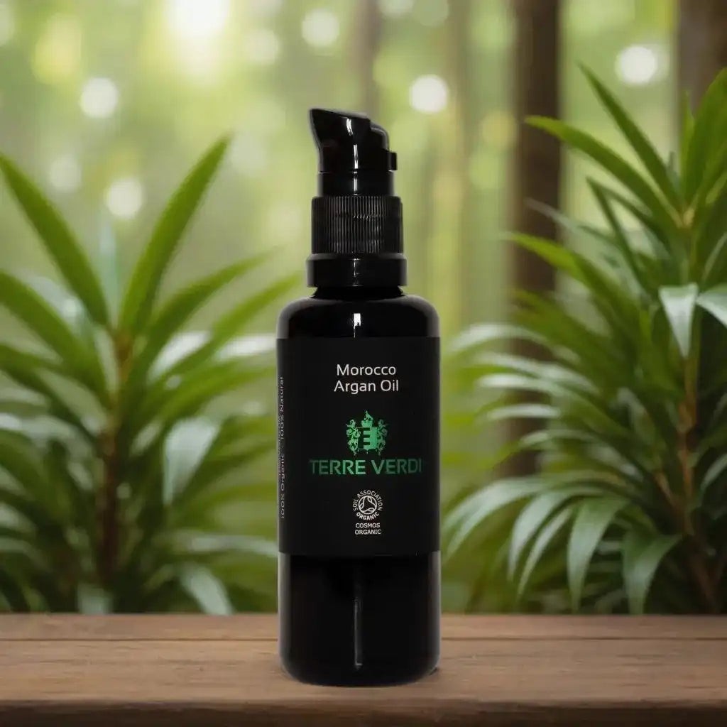 Terre Verdi Organic Skincare Morocco Argan Oil - Organic Skin and Hair Oil Health & Beauty > Personal Care > Cosmetics > Skin Care > Lotion & Moisturize > Face Oils & Serums > Natural Skincare >Morocco Argan Oil > Organic Skin and Hair Oil emmy-jane-boutique.myshopify.com