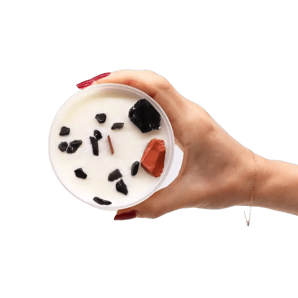 Ancient Wisdom Crystal Candles - Chakra - Scented Soy Wax Jar Candles Infused With Gemstones Home & Garden > Decor > Home Fragrances > Candles > Gemstone Candles > Crystal Candles > Chakra Candles > Scented Soy Wax Jar Candles Infused With Gemstones emmy-jane-boutique.myshopify.com