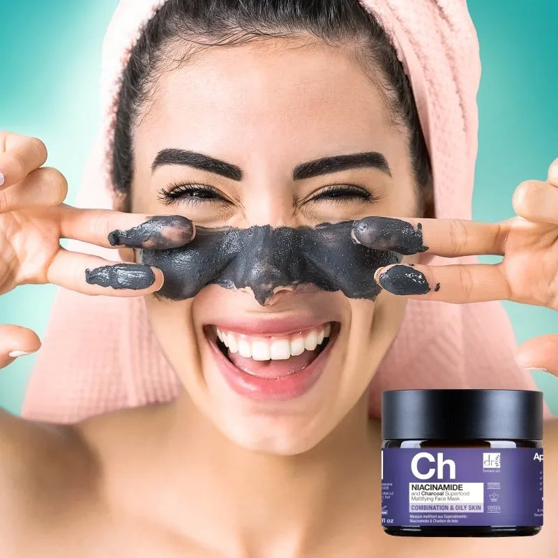 Dr Botanicals Dr Botanicals Charcoal Superfood Face Mask Duo Health & Beauty > Personal Care > Cosmetics > Skin Care > Skin Care Masks & Peels > Natural Face Masks > Charcoal Superfood Restoring Treatment Mask emmy-jane-boutique.myshopify.com