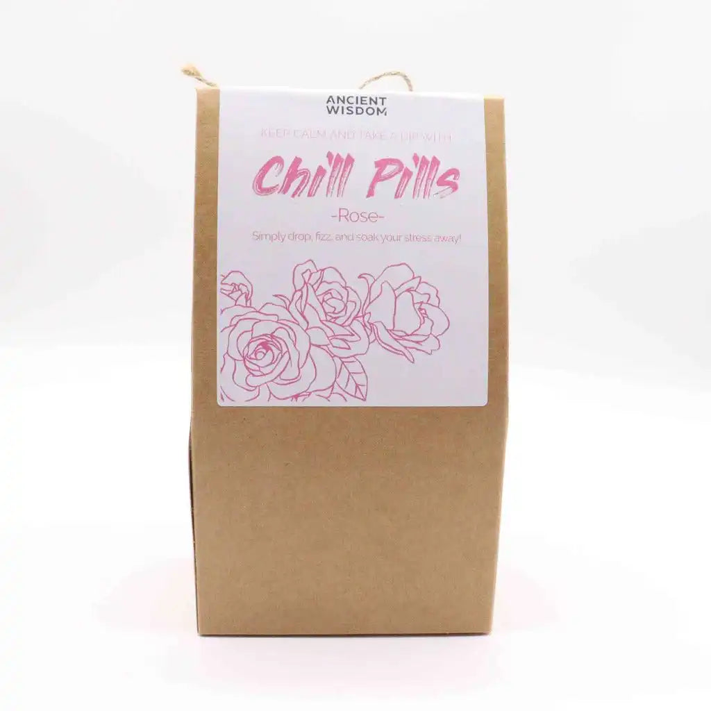 Ancient Wisdom Bath Bomb Gift - Chill Pill Gift Packs - Mini Bath Bomb Gift Set Health & Beauty > Personal Care > Cosmetics > Bath & Body > Bath Additives > Bath Bombs > Mini Bath Bombs with Essential Oils > Aromatherapy Bath Bomb Gift > Chill Pill Bath and Body Gift Set emmy-jane-boutique.myshopify.com