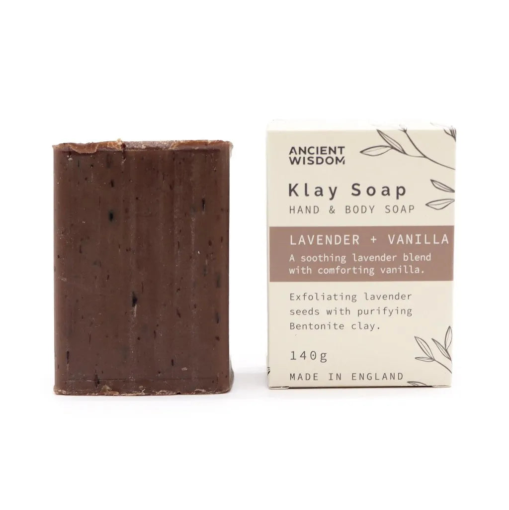 Ancient Wisdom Natural Clay Soaps with Essential Oils - Vegan-Friendly Health & Beauty > Personal Care > Cosmetics > Bath & Body > Bar Soap > Artisan Clay Soaps emmy-jane-boutique.myshopify.com