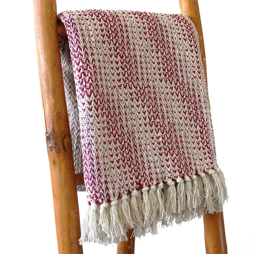 AW Artisan Handmade Cotton Throws - Geometric Designs - 6 Colours Home & Garden > Linens & Bedding > Bedding > Blankets > Handmade Cotton Throws emmy-jane-boutique.myshopify.com