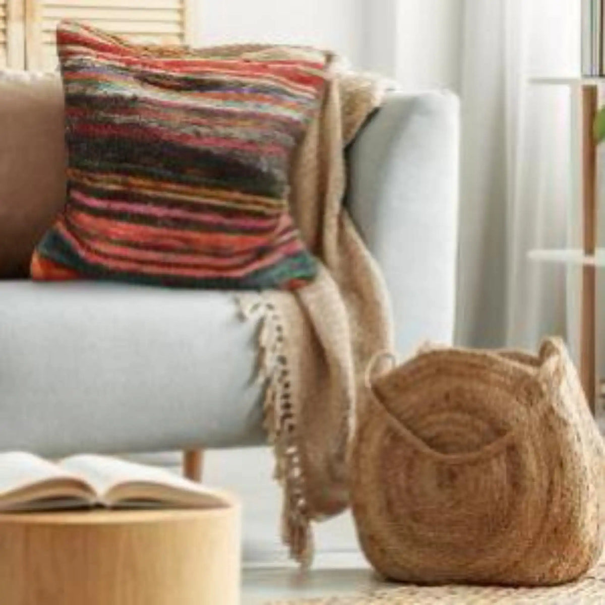 クッションカバー MIYOSHI RUG RAGGED CUSHION COVE STUDIO SEVEN x MIYOSHI RUG Cushion | STUDIO SEVEN (スタジオ セブン)