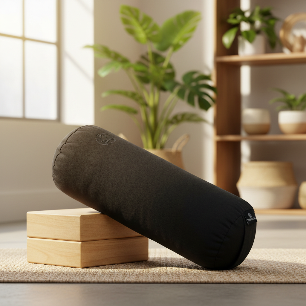 mini yoga bolster pillow