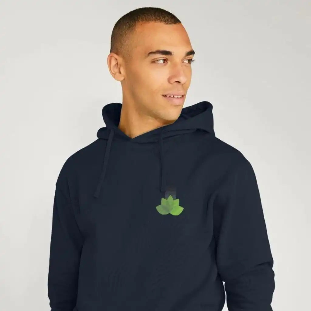 Ejb Mens Organic Cotton Hoodie - Ejb eco - Vegan Friendly - 5 Colours Apparel & Accessories > Clothing > Shirts & Tops > Mens Hoodies > Organic Cotton Pullover Hoodies > Eco-Friendly Hoodies emmy-jane-boutique.myshopify.com