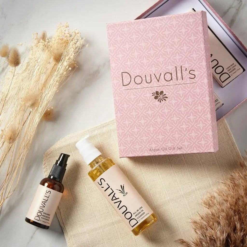 Douvall’s Douvall’s - Luxury Argan Skincare Gift Set - Organic Argan Cleanser & Moisturiser 2592 - Health & Beauty > Personal Care > Cosmetics > Skin Care > Gift Sets emmy-jane-boutique.myshopify.com