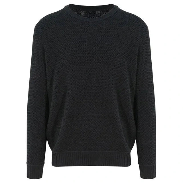 waffle knit jumper
