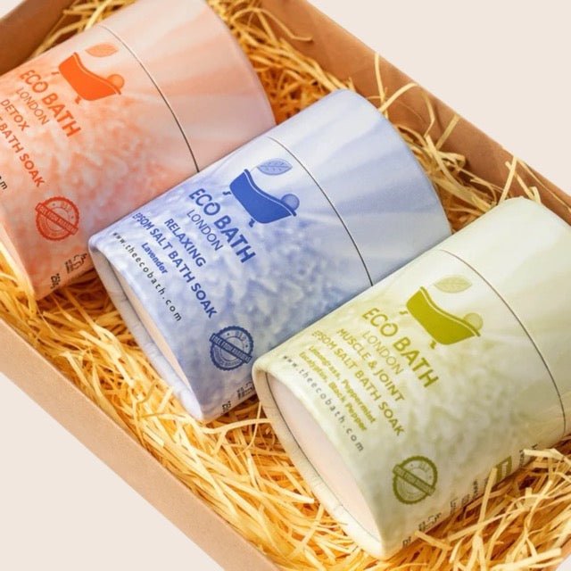 Luxury Epsom Salt Bath Soak Gift Set for Spa Bath