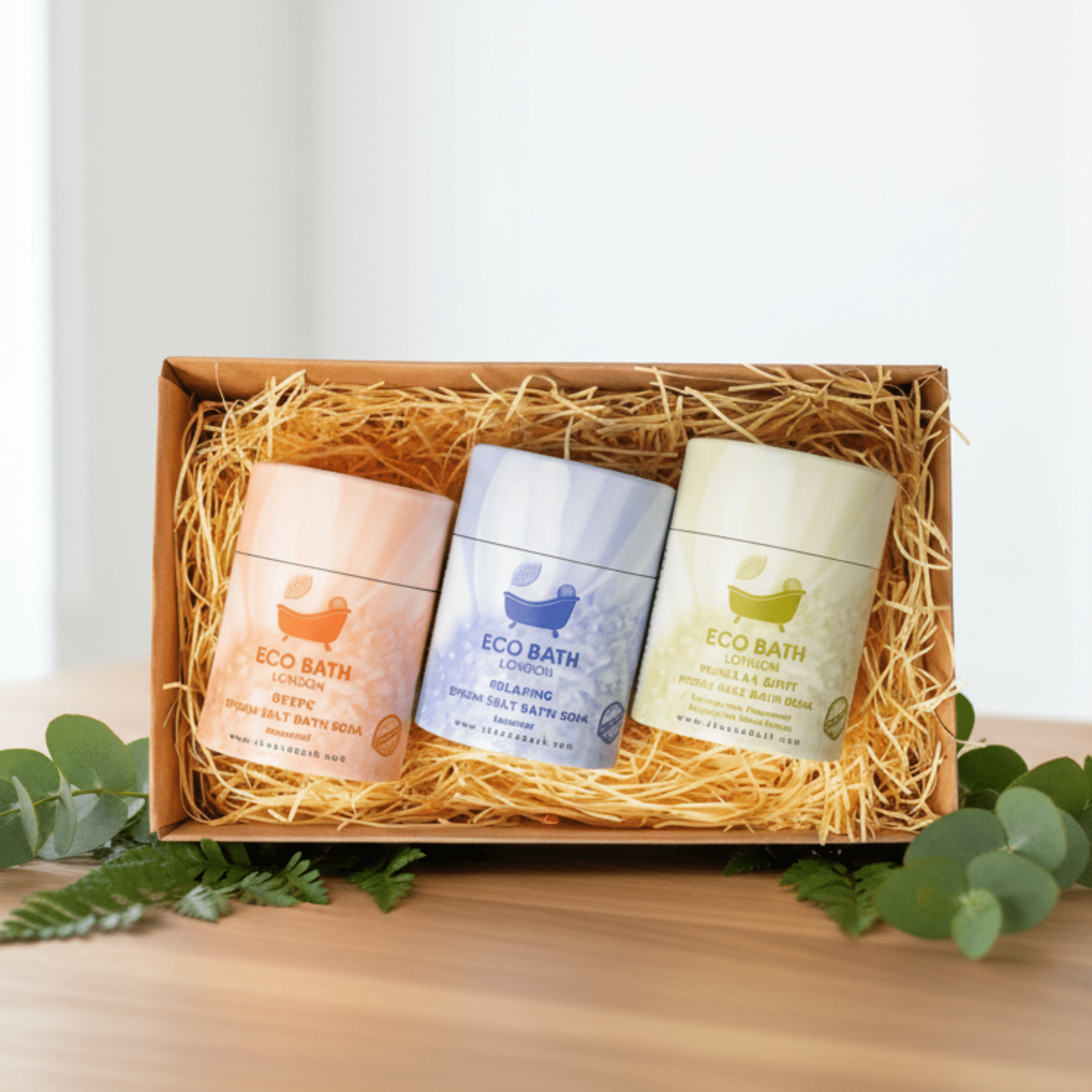 Eco Bath London Epsom Salt Bath Soak Gift Set