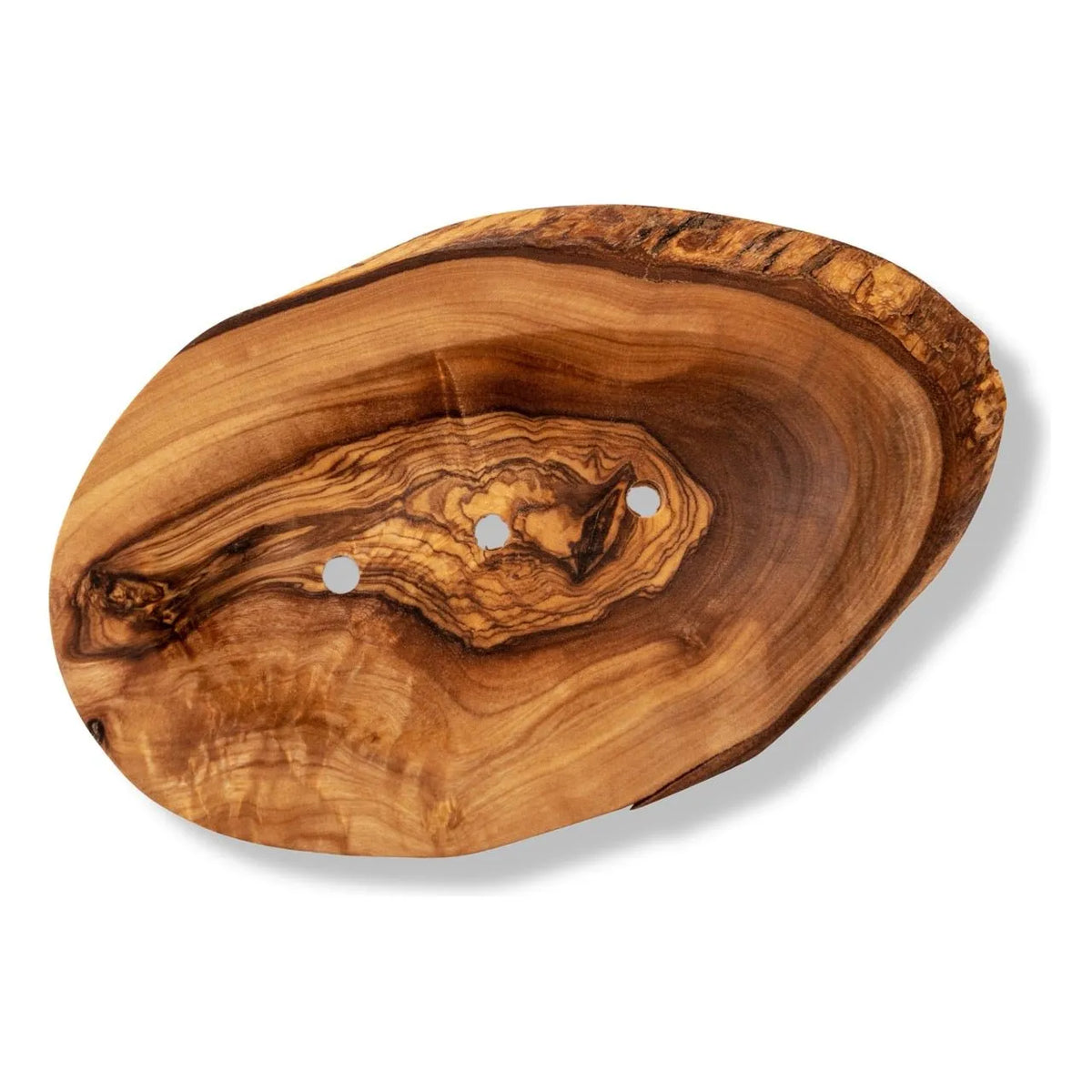 Eco Bath London Olive Wood Leaf Soap Dish Soap Dish