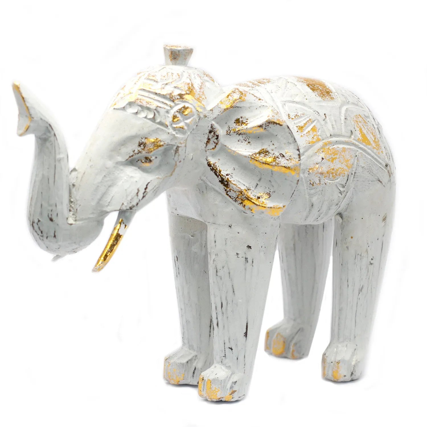 Ancient Wisdom Wooden Elephant Figures - Sustainably Sourced & Fairly Traded Home & Garden > Decor > Artwork > Sculptures & Statues > Elephant Decor > Wooden Elephant Figures > Sustainably Sourced & Fairly Traded Elephant Figures emmy-jane-boutique.myshopify.com