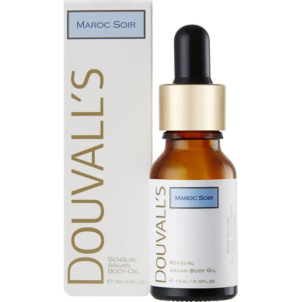 Douvalls Beauty Argan Body Oil 15ml Sensual Scented With Natural Oils Health & Beauty > Personal Care > Cosmetics > Skincare > Body Oil > Natural Body OIl > Scented Body Oils > Scented Argan Body Oil emmy-jane-boutique.myshopify.com