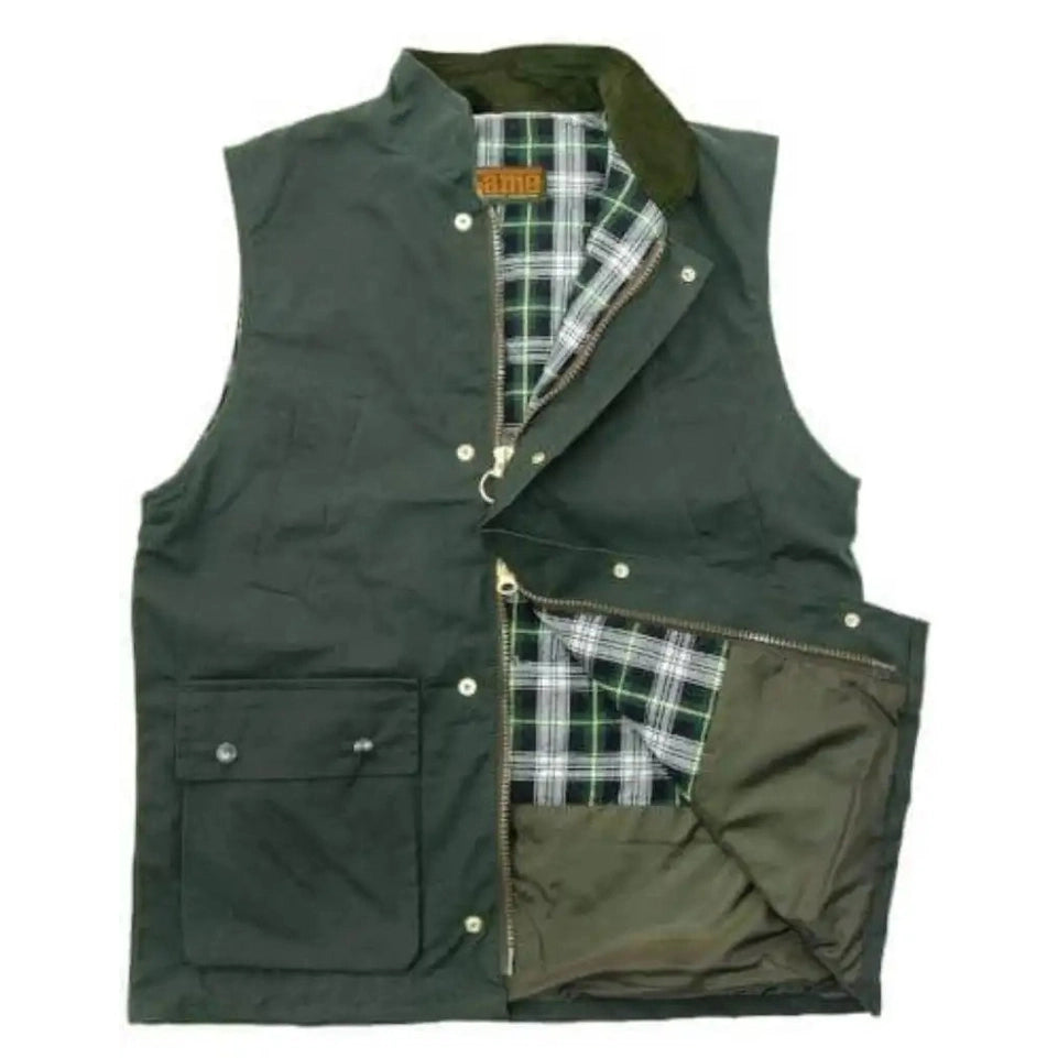 Game Wax Gilet - Game Classic Apparel & Accessories > Clothing > Outerwear > Coats & Jackets > Wax Jackets > Game Gilets > Mens Waxed Cotton Gilets emmy-jane-boutique.myshopify.com