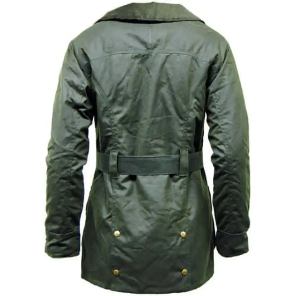 Game Antique Waxed Jacket - Game Cantrell Padded Apparel & Accessories > Clothing > Outerwear > Coats & Jackets > Quilted Wax Jacket > Game Wax Jacket > Womens Waxed Cotton Coat emmy-jane-boutique.myshopify.com