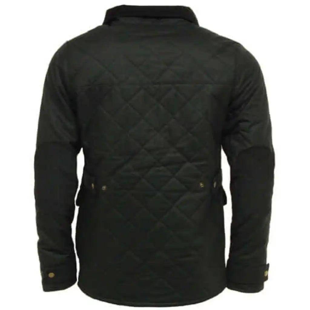 Game Quilted Wax Jacket - Game Oxford Apparel & Accessories > Clothing > Outerwear > Coats & Jackets > Quilted Wax Jacket > Game Speedway Jacket > Mens Waxed Cotton Coat emmy-jane-boutique.myshopify.com