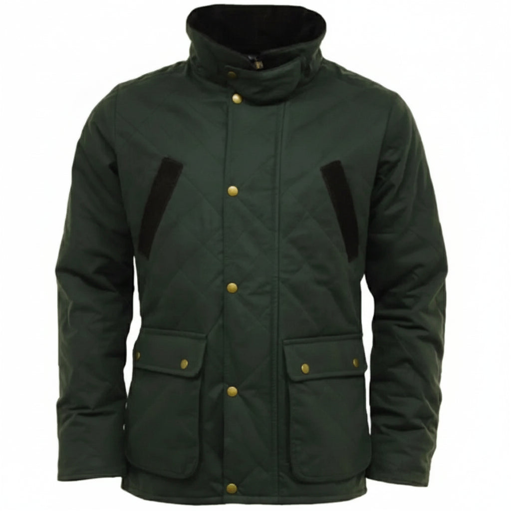 Game Quilted Wax Jacket - Game Oxford Apparel & Accessories > Clothing > Outerwear > Coats & Jackets > Quilted Wax Jacket > Game Speedway Jacket > Mens Waxed Cotton Coat emmy-jane-boutique.myshopify.com