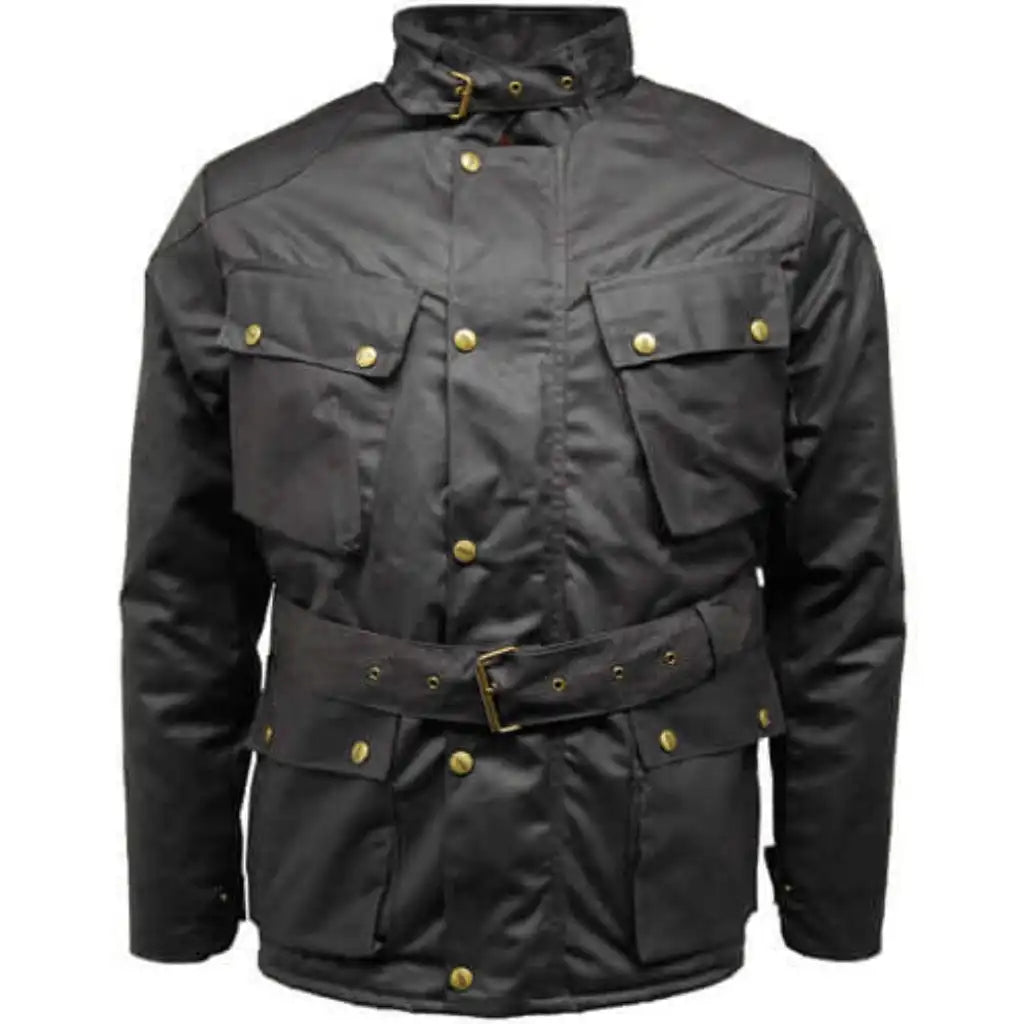 Game Quilted Wax Jacket - Game Speedway - Mens Waxed Cotton Coat Apparel & Accessories > Clothing > Outerwear > Coats & Jackets > Quilted Wax Jacket > Game Speedway Jacket > Mens Waxed Cotton Coat emmy-jane-boutique.myshopify.com