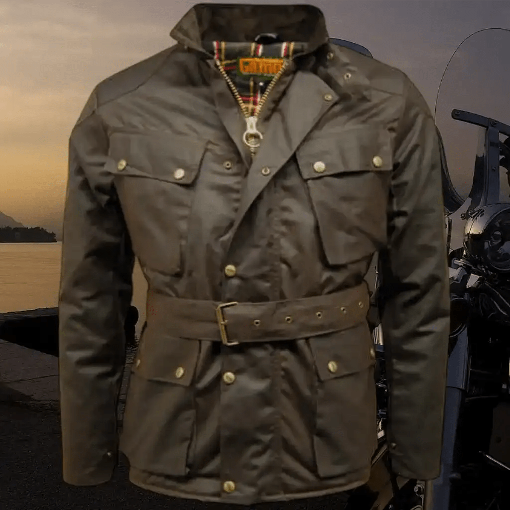 Game Quilted Wax Jacket - Game Speedway - Mens Waxed Cotton Coat Apparel & Accessories > Clothing > Outerwear > Coats & Jackets > Quilted Wax Jacket > Game Speedway Jacket > Mens Waxed Cotton Coat emmy-jane-boutique.myshopify.com