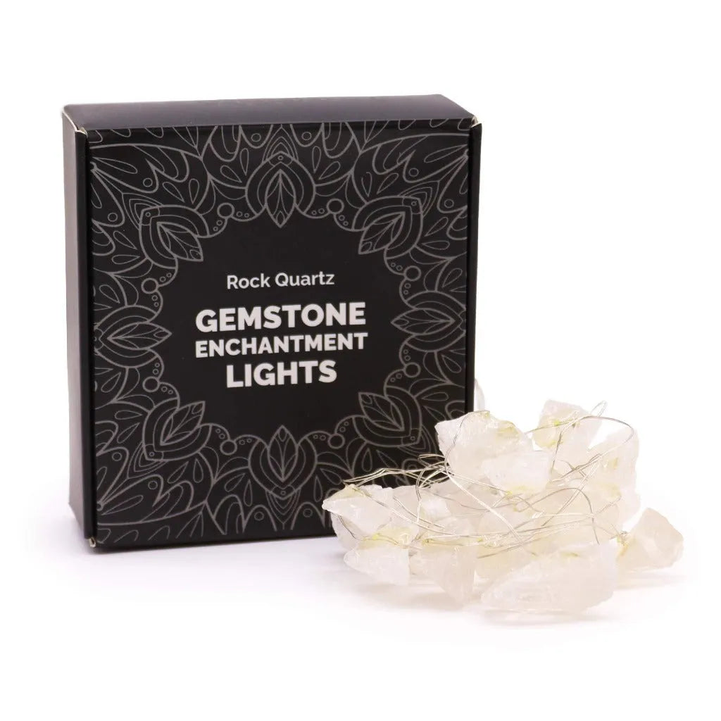 Ancient Wisdom Gemstone Lights - Crystal Fairy Lights - Quartz Jade Amethyst & Celestite Home & Garden > Lighting > Light Ropes & Strings > Gemstone Lights emmy-jane-boutique.myshopify.com