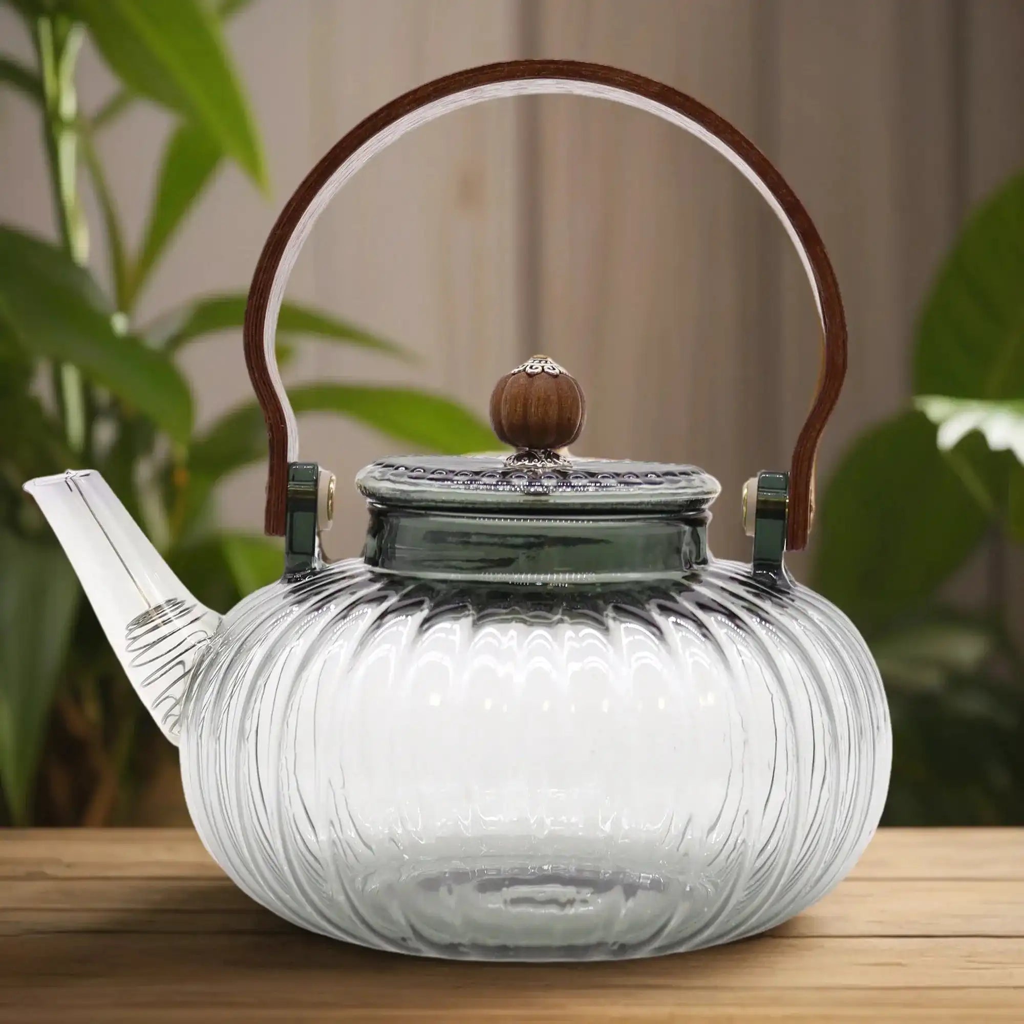 Ancient Wisdom Glass Infuser Teapot - 950ml - Stovetop Safe - BPA Free Home & Garden > Kitchen & Dining > Tableware > Coffee Servers & Tea Pots - Teapots > Glass Infuser Teapots > Herbal Tea Makers > Steel and Glass Teapots emmy-jane-boutique.myshopify.com