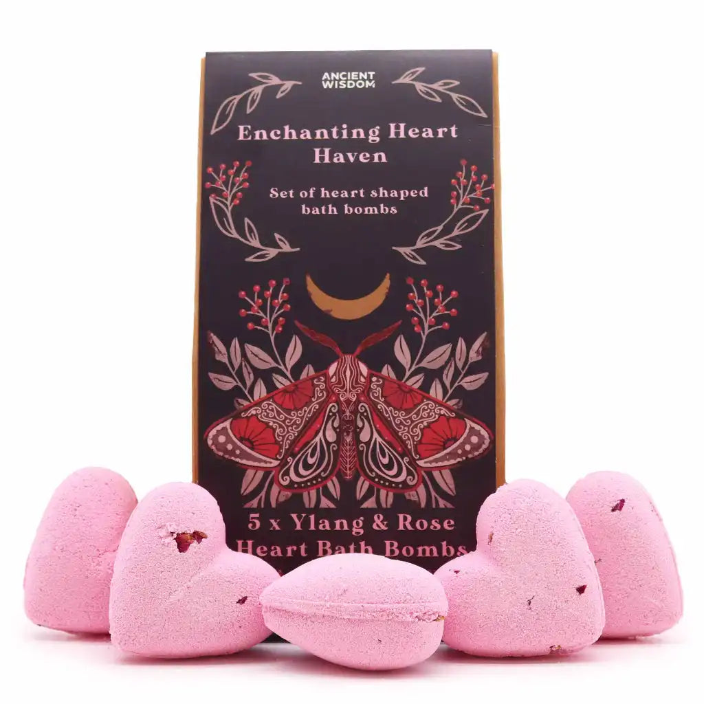 Ancient Wisdom Bath Bombs Gift Sets - Heart Bathbombs - Romantic Gift Sets Health & Beauty > Personal Care > Cosmetics > Bath & Body Gift Sets > Bath Bomb Gift Sets > Heart Bathbombs > Romantic Gift Sets emmy-jane-boutique.myshopify.com