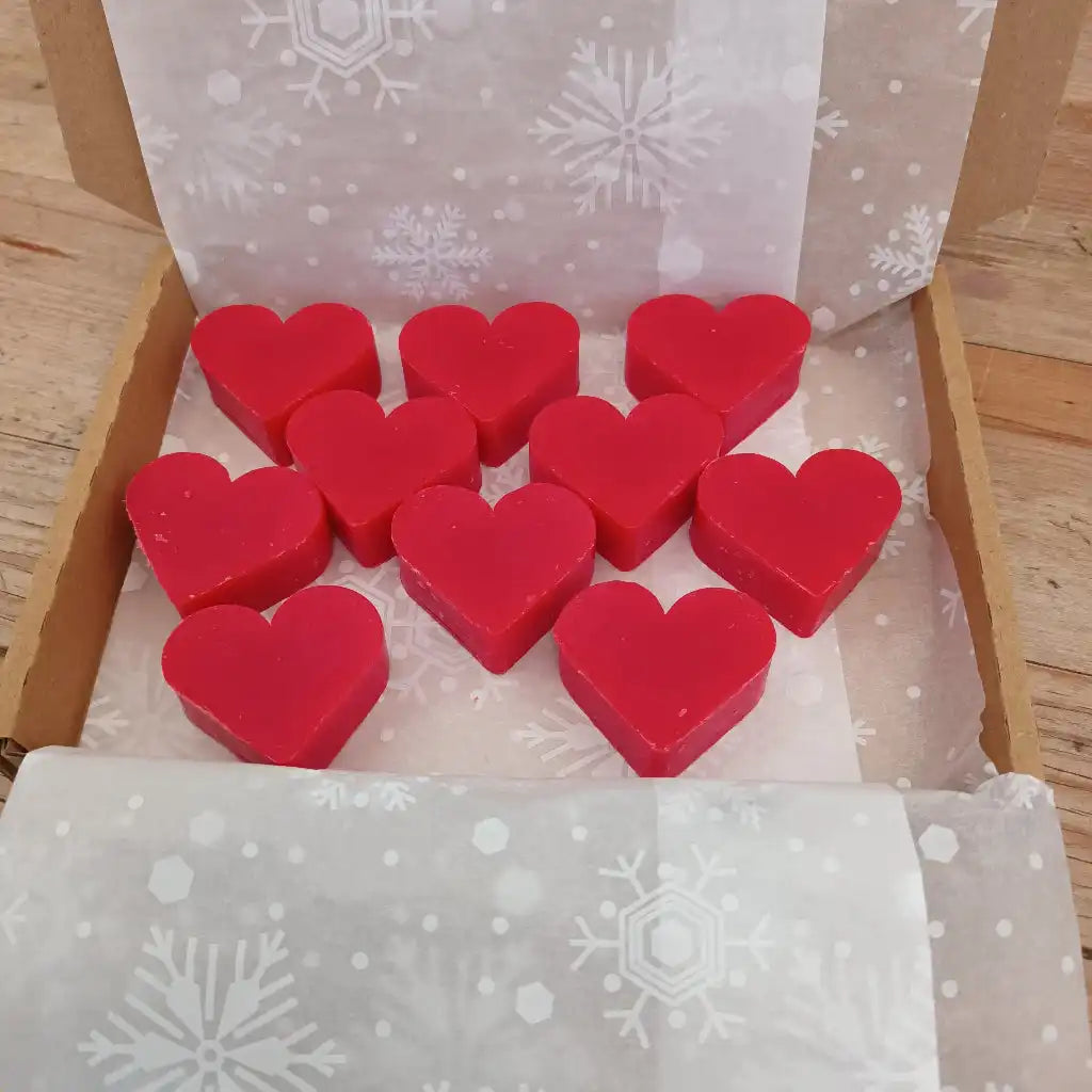 Emmy Jane Heart Shaped Scented Guest Soaps - Box of 10 - SLS & Paraben Free - Soap Gift Health & Beauty > Personal Care > Cosmetics > Bath & Body > Bar Soap > Heart Shaped Guest Soaps emmy-jane-boutique.myshopify.com
