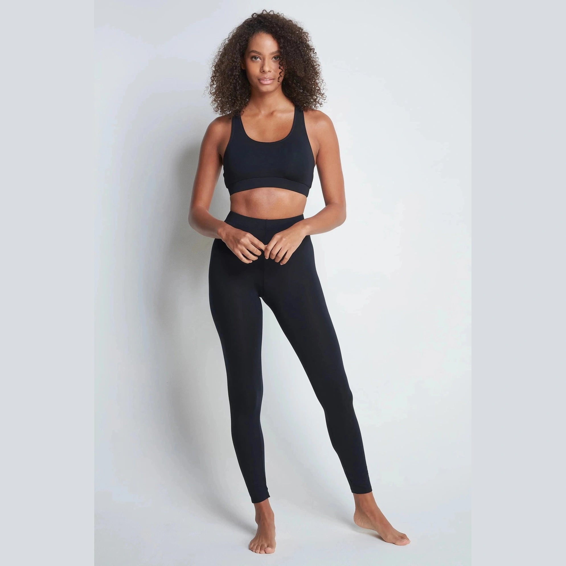 high-waisted modal leggings for women