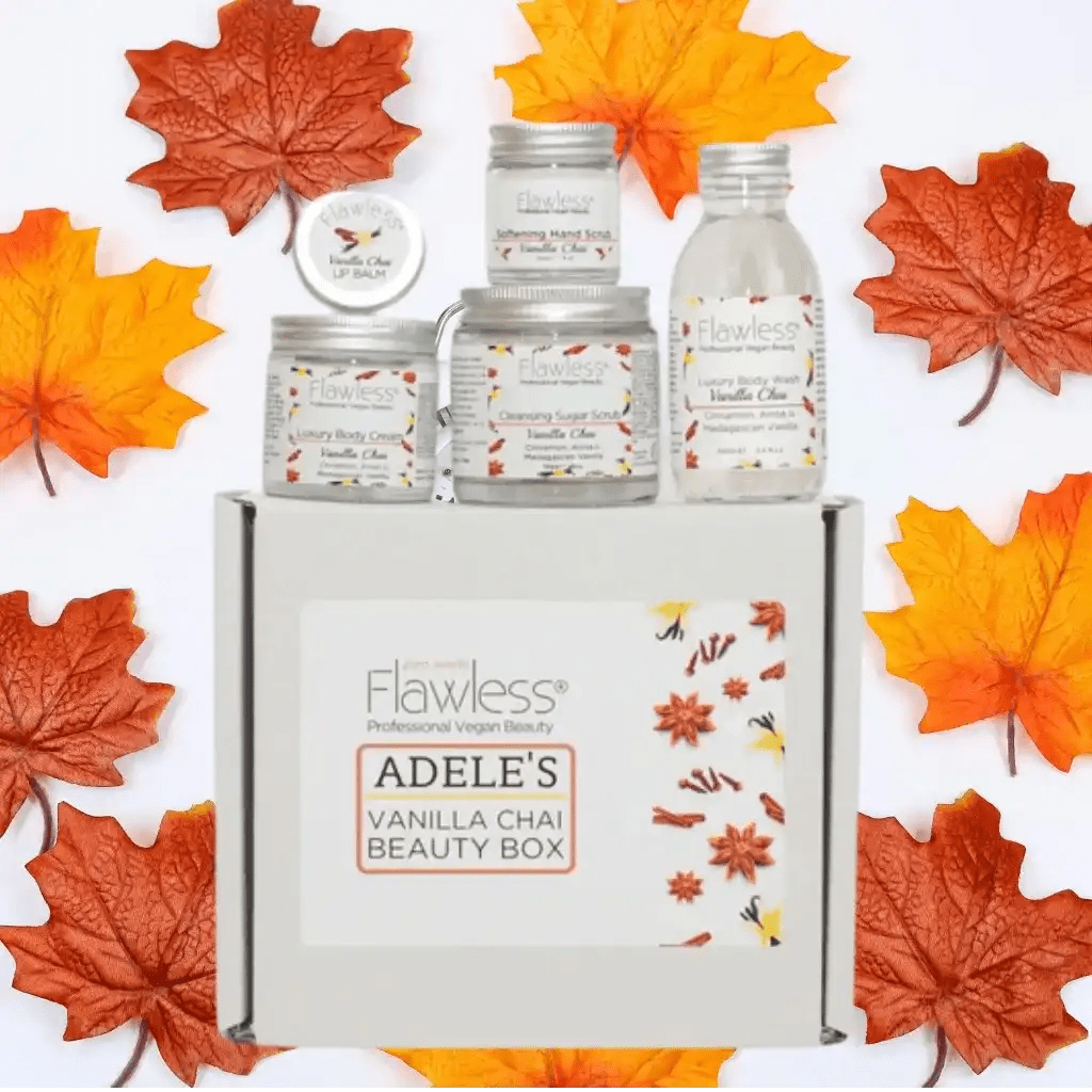 Flawless Beautiful Gift Boxes - Vanilla Chai Health & Beauty > Personal Care > Cosmetics > Bath & Body Gift Sets emmy-jane-boutique.myshopify.com