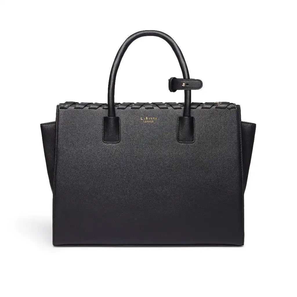 LaBante London Sheila Vegan Laptop Bag - Black Luggage & Bags > Briefcases > Laptop Bags > emmy-jane-boutique.myshopify.com