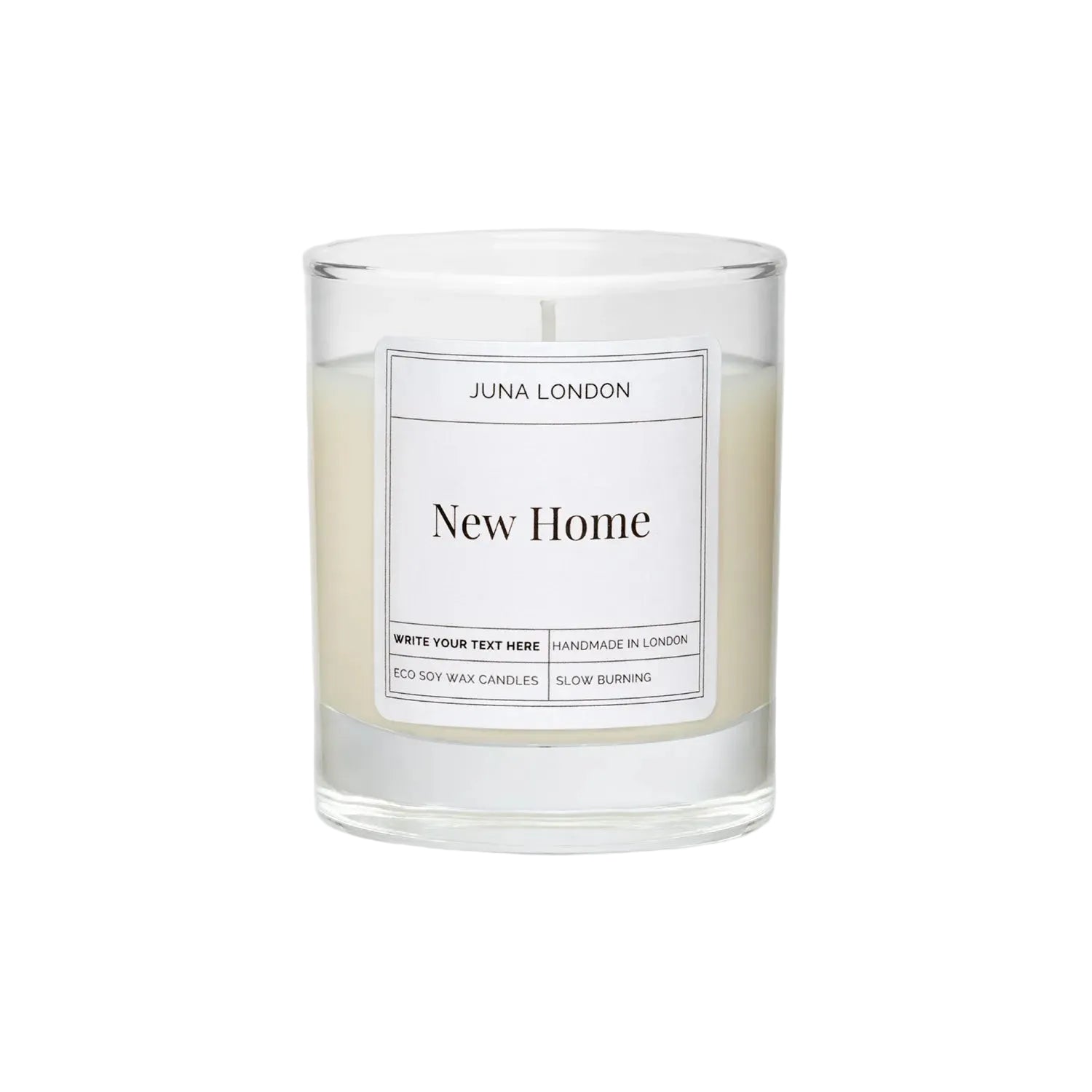 candle with message