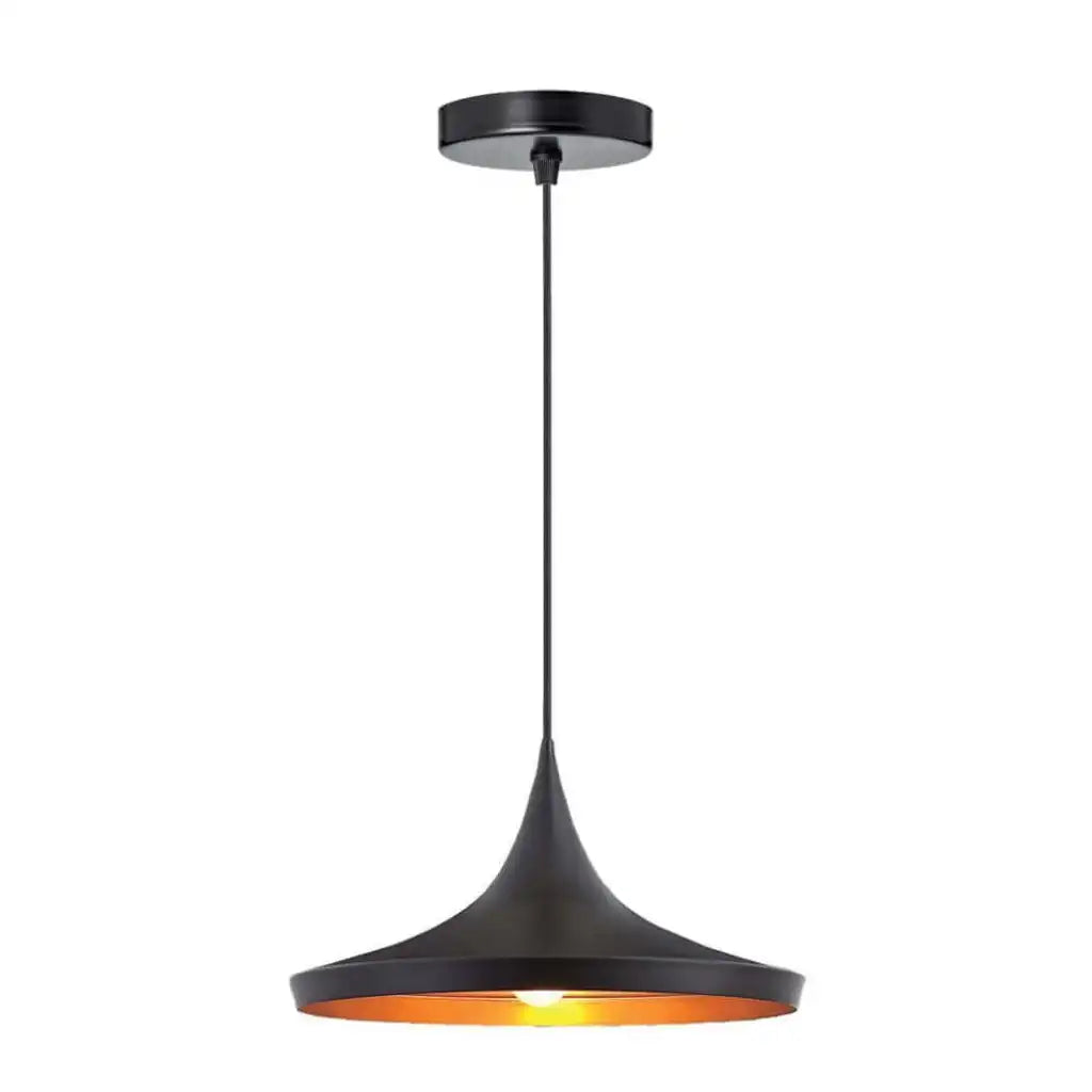 LEDSone Vintage Golden Interior Ceiling Pendant Light Home & Garden > Lighting > Lighting Fixtures > Ceiling Light Fixtures > Black Ceiling Lights > Black and Gold Metal Ceiling Lights > Modern Pendant Lights Black emmy-jane-boutique.myshopify.com