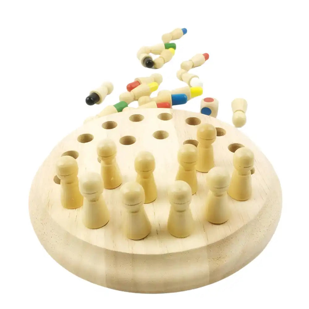 Emmy Jane Wooden Toys For 3+ Year Olds - Memory Match Stick Chess Toys & Games > Games > Board Games emmy-jane-boutique.myshopify.com