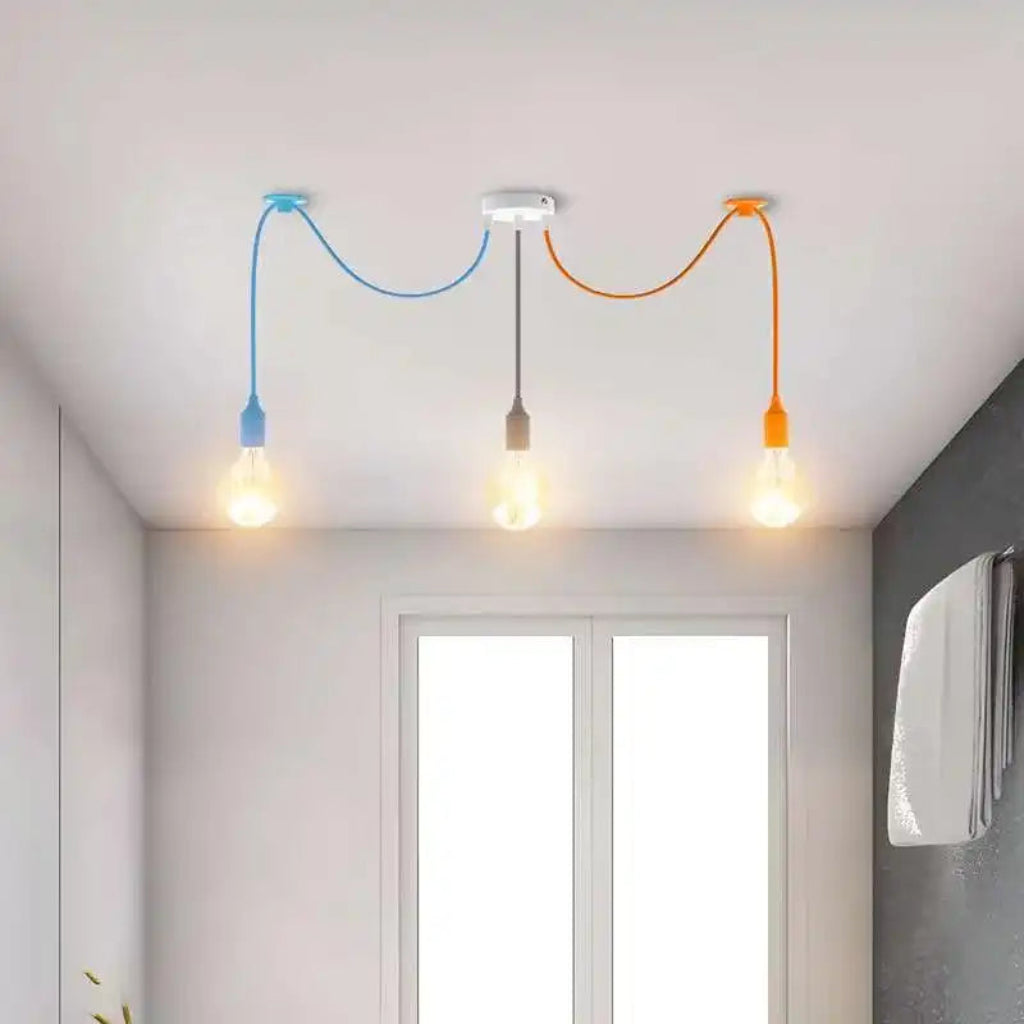 LEDSone UK Ltd 3- Head Colourful Spider Pendant Light Living Room Decor~5184 Spider Lights emmy-jane-boutique.myshopify.com