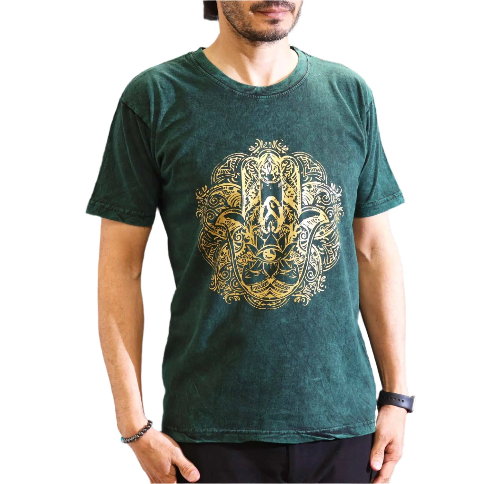 Nomad Sari Stonewashed Handmade Nomad Sari Tees Cotton T-Shirts Clothing & Accessories > Clothing > Shirts & Tops > Unisex Cotton T-Shirts > Stonewashed Cotton T-Shirts > Unisex T Shirts > Handmade T-Shirts > Nomad Sari Tees emmy-jane-boutique.myshopify.com