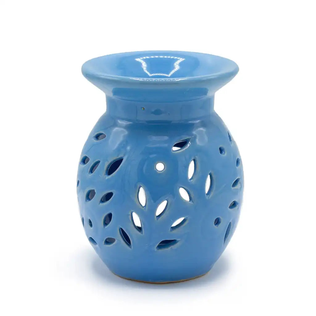 Emmy Jane Classic Ceramic Oil Burners - Floral Design - Choice of 5 Colours Home & Garden > Decor > Home Fragrance Accessories > Aroma Diffusers > Ceramic Oil Burners emmy-jane-boutique.myshopify.com
