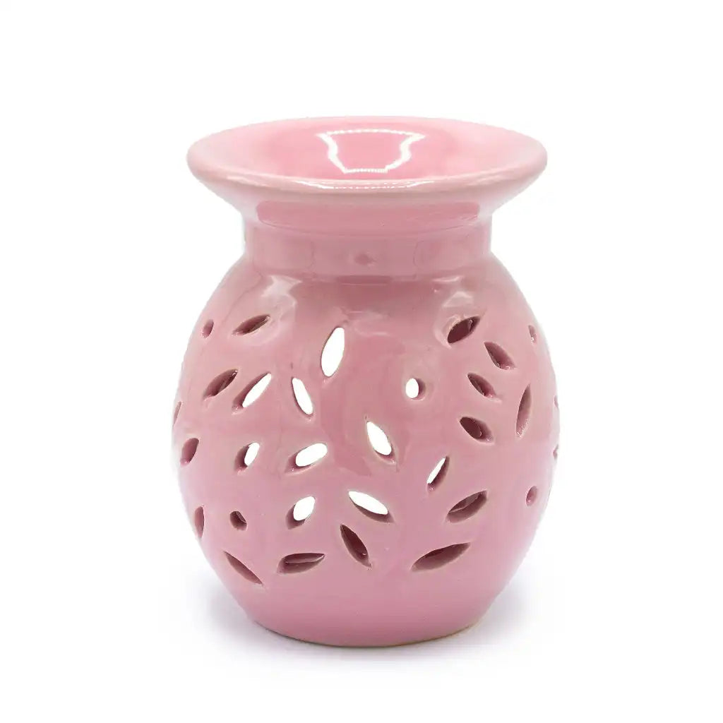 Emmy Jane Classic Ceramic Oil Burners - Floral Design - Choice of 5 Colours Home & Garden > Decor > Home Fragrance Accessories > Aroma Diffusers > Ceramic Oil Burners emmy-jane-boutique.myshopify.com