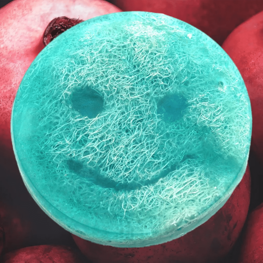 Emmy Jane Happy Scrub Loofah Soap - Vegan Friendly - 5 Fruity Varieties Health & Beauty > Personal Care > Cosmetics > Bath & Body > Bar Soap > Handmade Soaps > Loofah Soap > Vegan Soap > Fruity Soap emmy-jane-boutique.myshopify.com