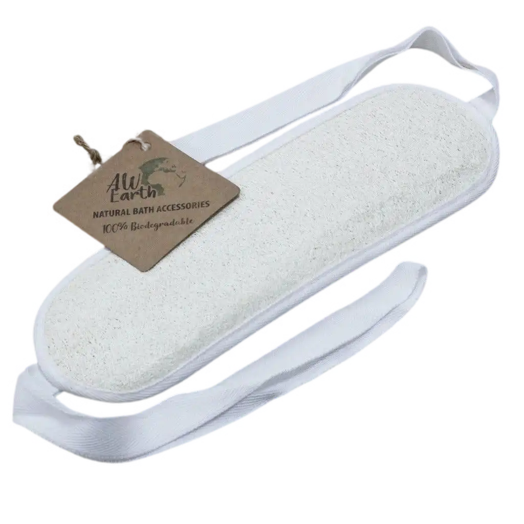 AW Earth Natural Loofah Biodegradable Exfoliating Body Scrubs - Plastic Free Health & Beauty > Personal Care > Cosmetics > Bath & Body > Bath Sponges & Loofahs > Eco-Friendly Body Scrubs & Sponges > Natural Loofah Biodegradable Exfoliating Body Scrubs > Plastic Free Body Scrubs emmy-jane-boutique.myshopify.com