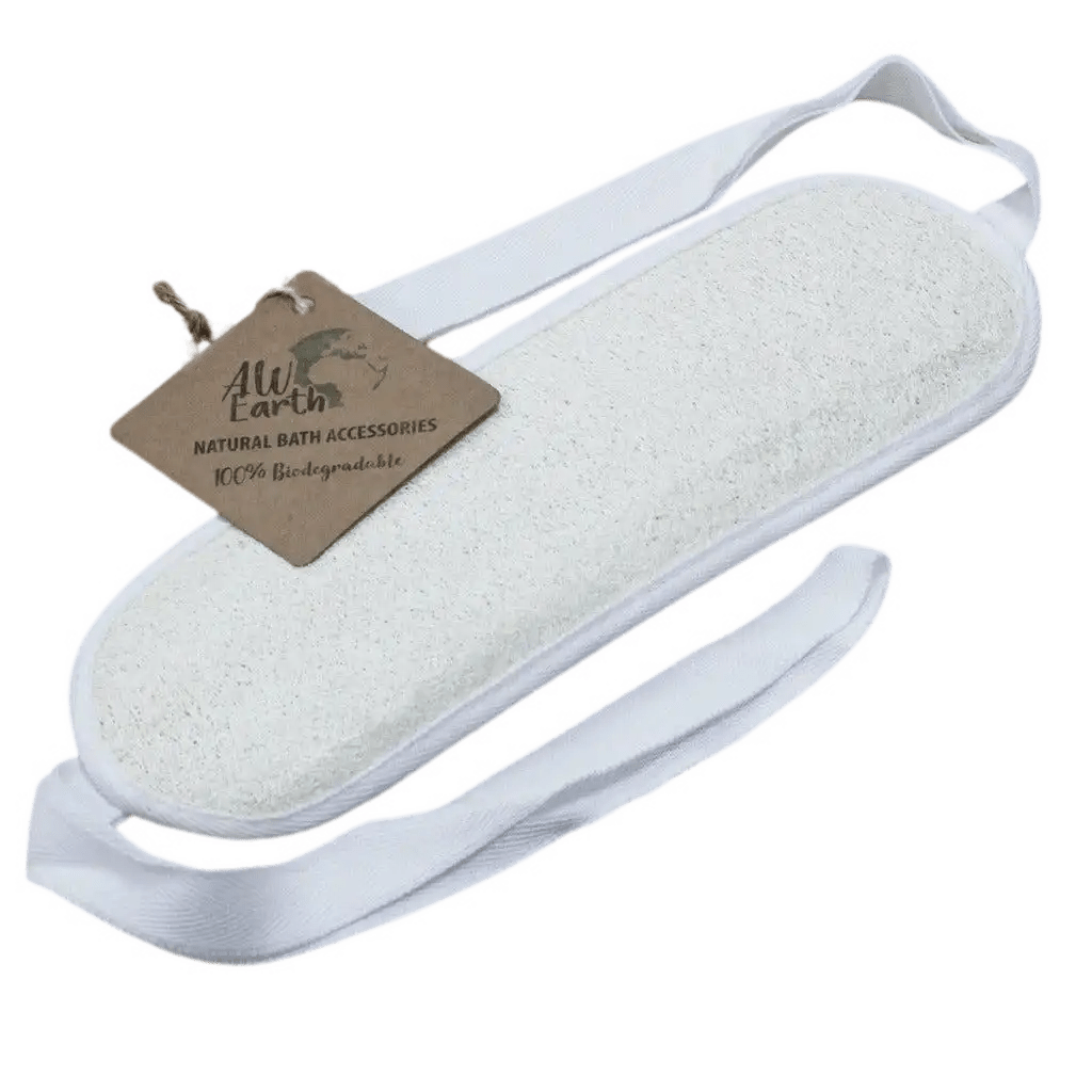 AW Earth Natural Loofah Biodegradable Exfoliating Body Scrubs - Plastic Free Health & Beauty > Personal Care > Cosmetics > Bath & Body > Bath Sponges & Loofahs > Eco-Friendly Body Scrubs & Sponges > Natural Loofah Biodegradable Exfoliating Body Scrubs > Plastic Free Body Scrubs emmy-jane-boutique.myshopify.com