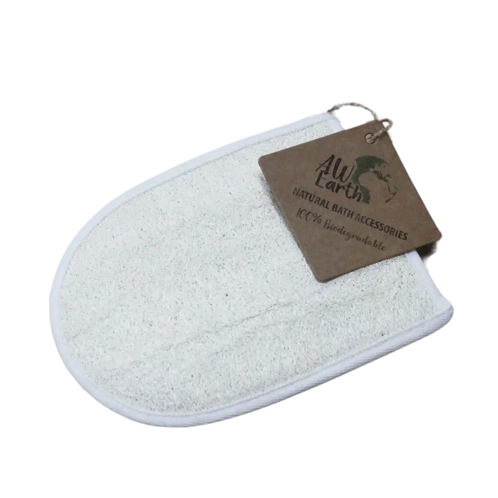 AW Earth Natural Loofah Biodegradable Exfoliating Body Scrubs - Plastic Free Health & Beauty > Personal Care > Cosmetics > Bath & Body > Bath Sponges & Loofahs > Eco-Friendly Body Scrubs & Sponges > Natural Loofah Biodegradable Exfoliating Body Scrubs > Plastic Free Body Scrubs emmy-jane-boutique.myshopify.com