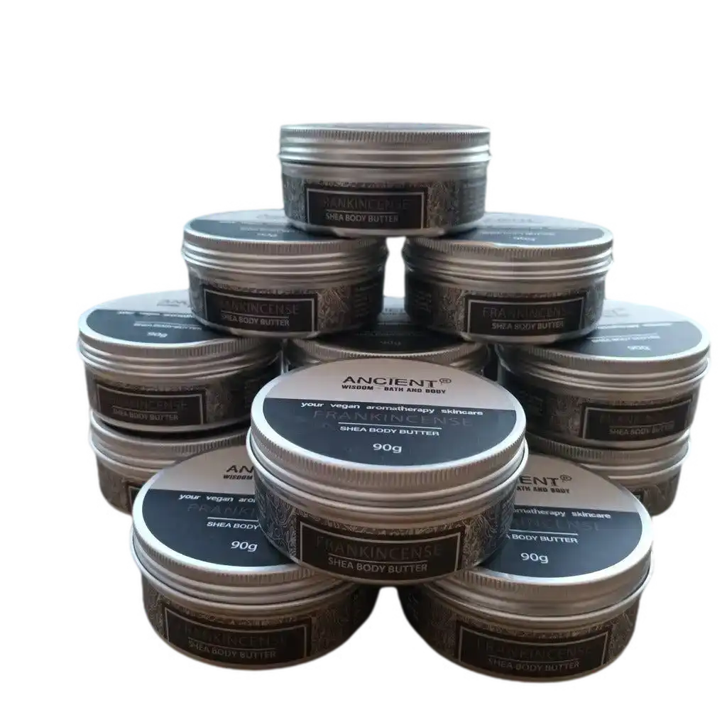 Ancient Wisdom Ancient Wisdom - Natural Aromatherapy Shea Body Butter - 90g - Vegan Friendly Health & Beauty > Personal Care > Cosmetics > Skin Care > Lotion & Moisturizer > Body Butter > Vegan Body Butter > Natural Aromatherapy Shea Body Butter emmy-jane-boutique.myshopify.com