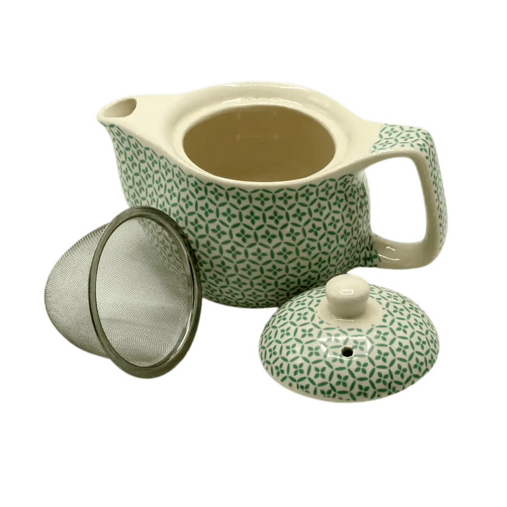 Emmy Jane Small Herbal Teapot with Built In Strainer - Ceramic Diffuser Tea Pot Home & Garden > Kitchen & Dining > Tableware > Coffee Servers & Tea Pots - Teapots > Infuser Teapots > Herbal Tea Makers > Ceramic Teapots emmy-jane-boutique.myshopify.com
