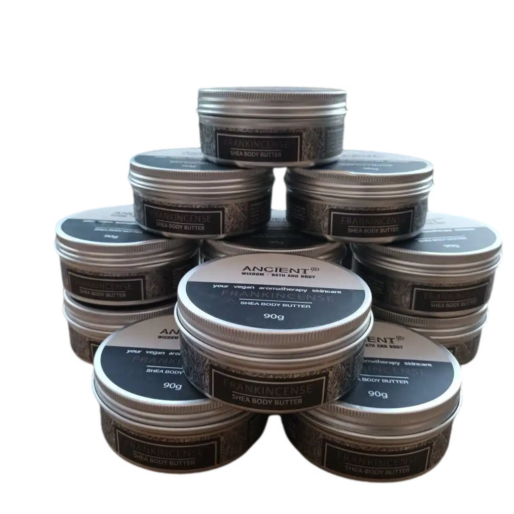 Ancient Wisdom Ancient Wisdom - Natural Aromatherapy Shea Body Butter - 90g - Vegan Friendly Health & Beauty > Personal Care > Cosmetics > Skin Care > Lotion & Moisturizer > Body Butter > Vegan Body Butter > Natural Aromatherapy Shea Body Butter emmy-jane-boutique.myshopify.com
