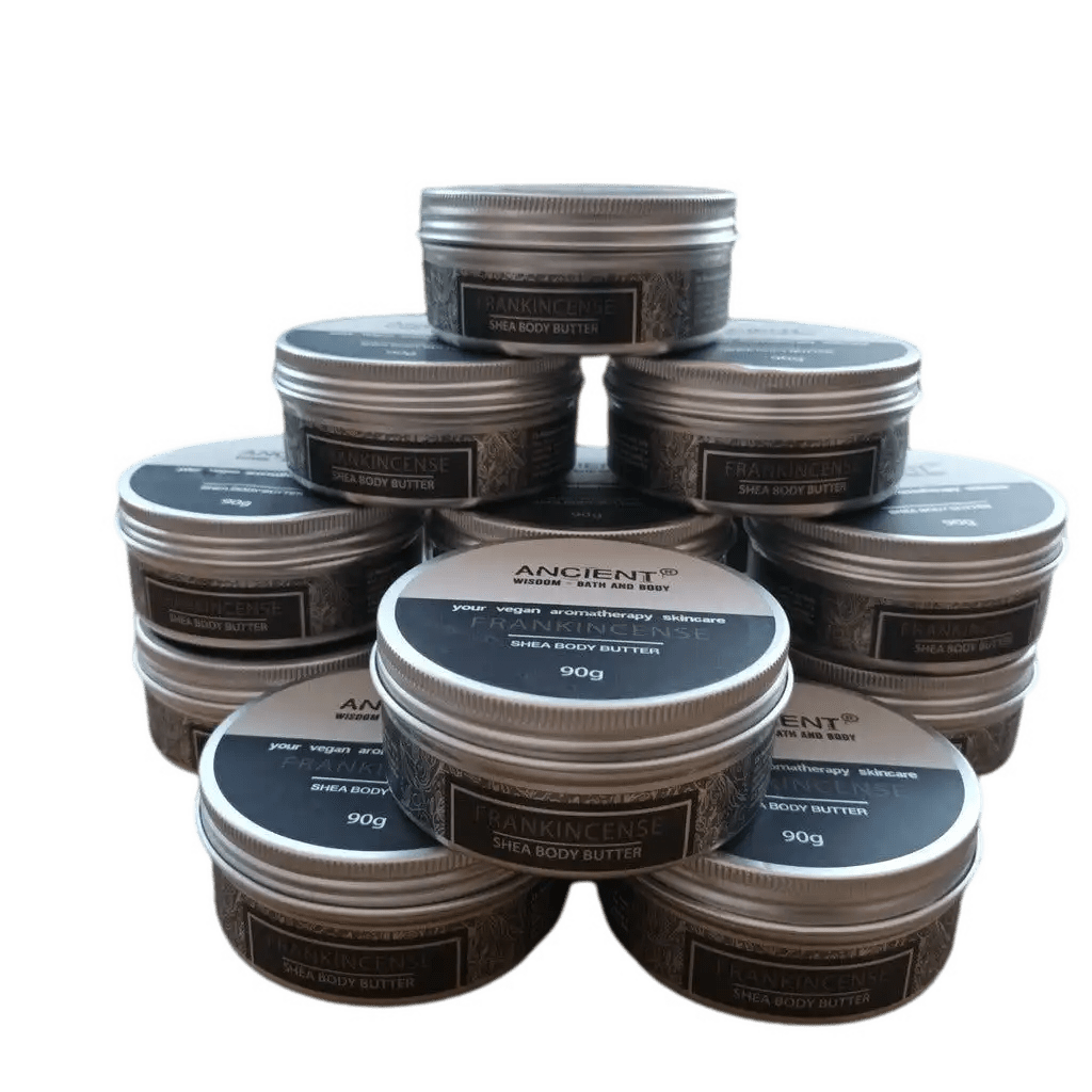 Ancient Wisdom Ancient Wisdom - Natural Aromatherapy Shea Body Butter - 90g - Vegan Friendly Health & Beauty > Personal Care > Cosmetics > Skin Care > Lotion & Moisturizer > Body Butter > Vegan Body Butter > Natural Aromatherapy Shea Body Butter emmy-jane-boutique.myshopify.com